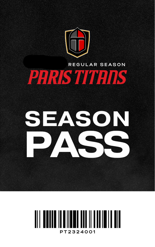 Paris Titans 2025-26 Season Pass